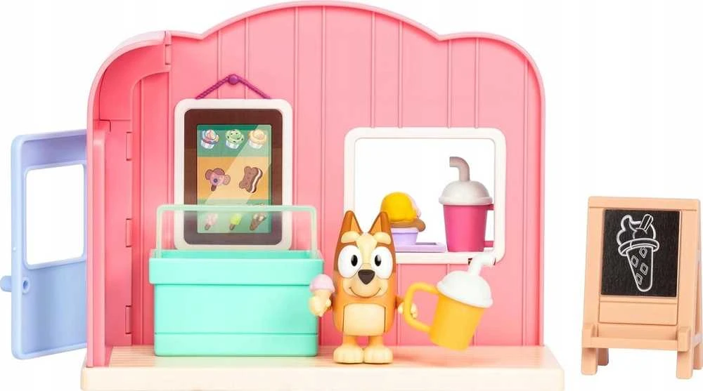 „Bluey“ – mini žaidimų rinkinys su ledų parduotuve (90243)