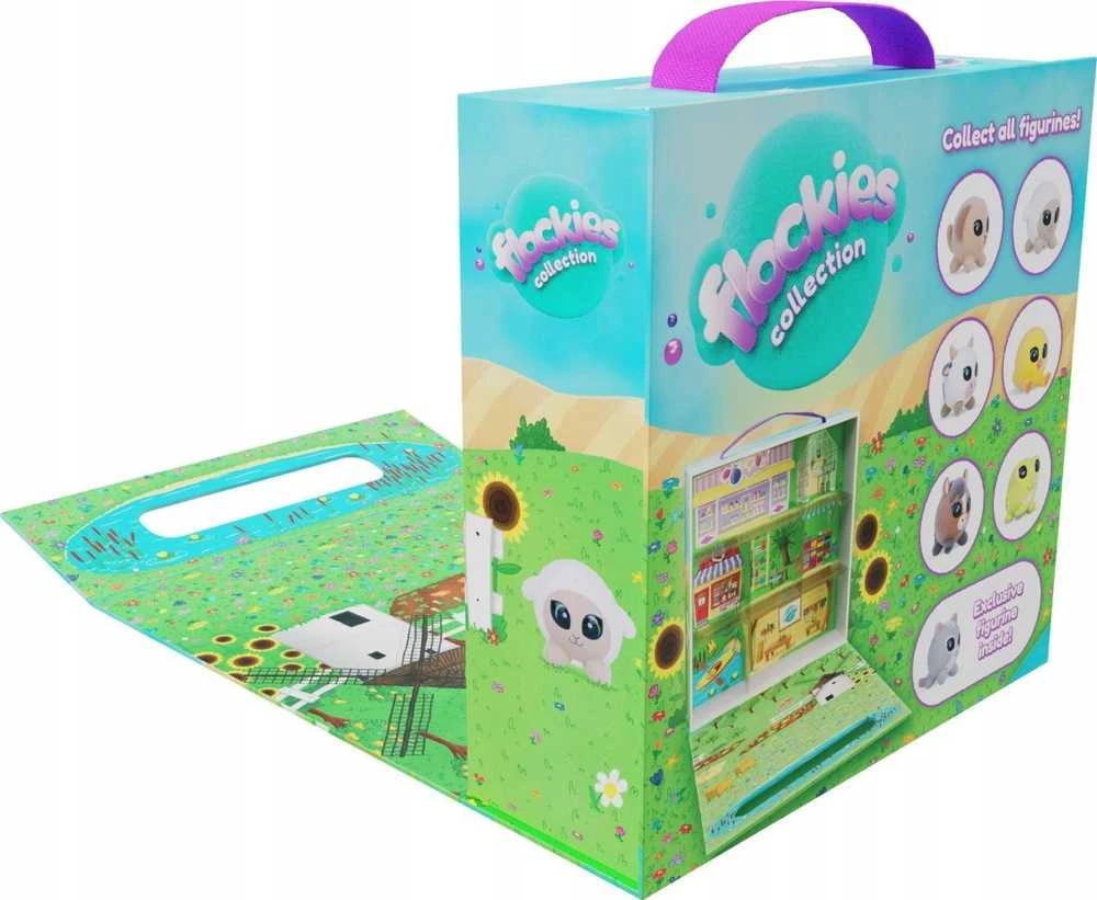 TM Toys FLOCKIES_SUITCASE_S3_BLUE_LT