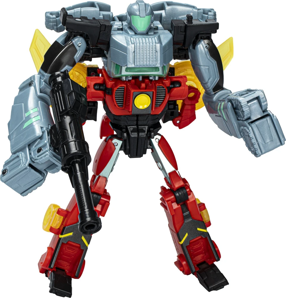 Transformers "EarthSpark Cyber-Combiner" Terran Twitch ir Robby Malto figūrėlės