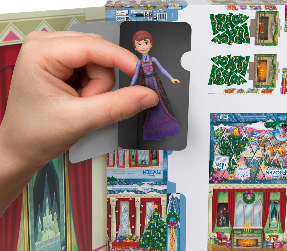 Mattel DISNEY FROZEN advento kalendorius (JLJ06)