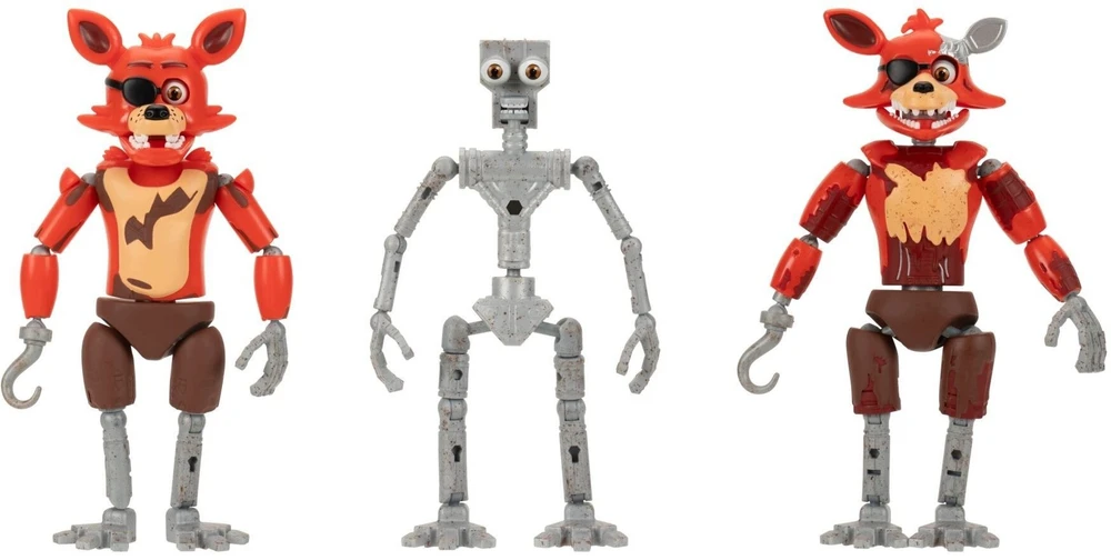 FNAF ENDO-SERIES 3-IN-1 FIGURE FOXY