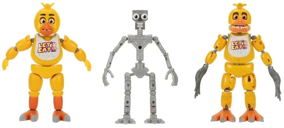 FNAF ENDO serijos 3 viename figūrėlė Chica