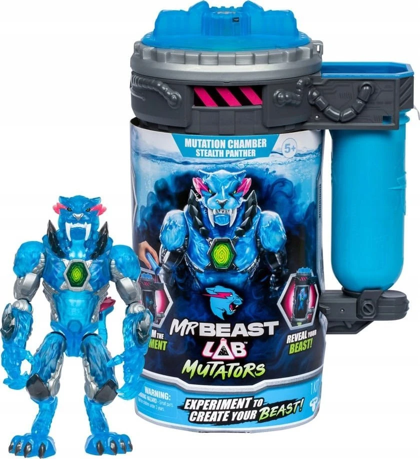 Mr Beast Lab PONO ŽVĖRIO LABAS – Mutatoriaus veiksmo figos – Slapta Pantera (20346)