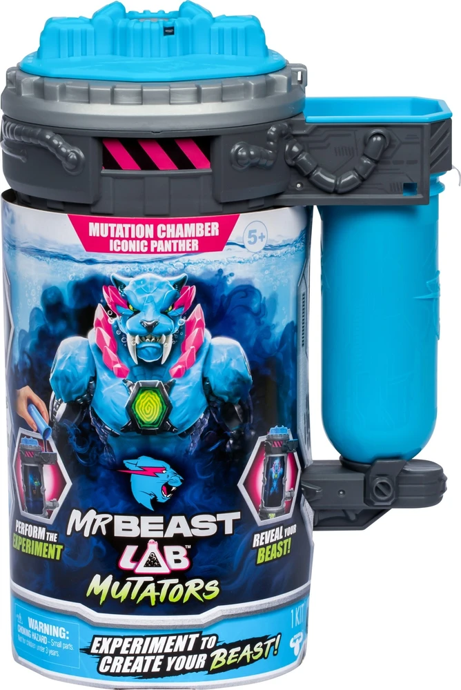 Moose Toys MrBeast Lab MR. BEAST LAB Mutator Action Figs -Ikoninė pantera