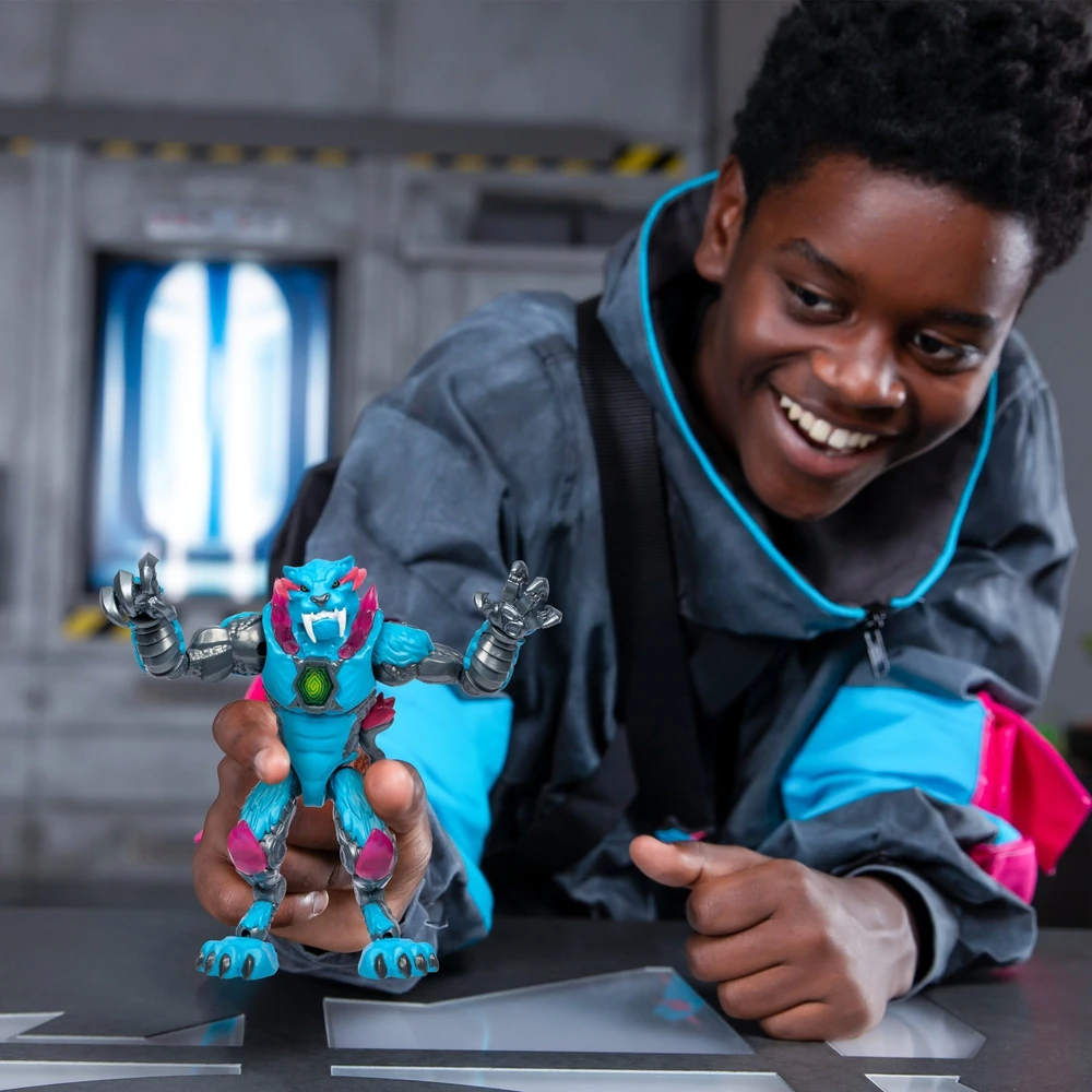 Moose Toys MrBeast Lab MR. BEAST LAB Mutator Action Figs -Ikoninė pantera