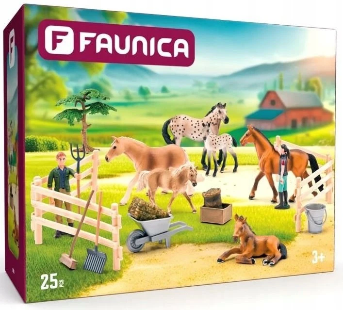 WOODYLAND FAUNICA Rinkinys koni 96035 60354