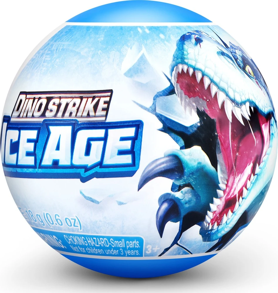 Figūrėlė Zuru 5 Surprise Dino Strike Ice Age