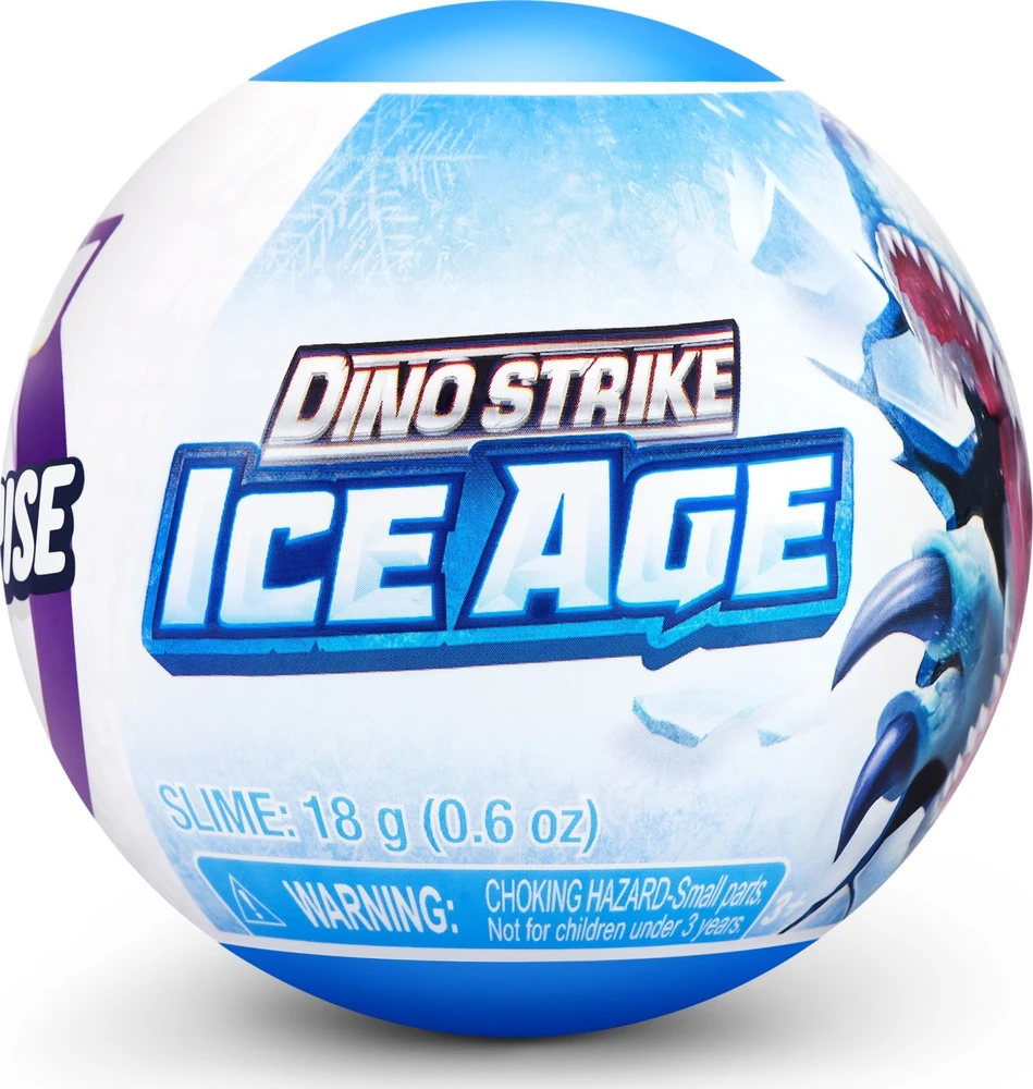 Figūrėlė Zuru 5 Surprise Dino Strike Ice Age