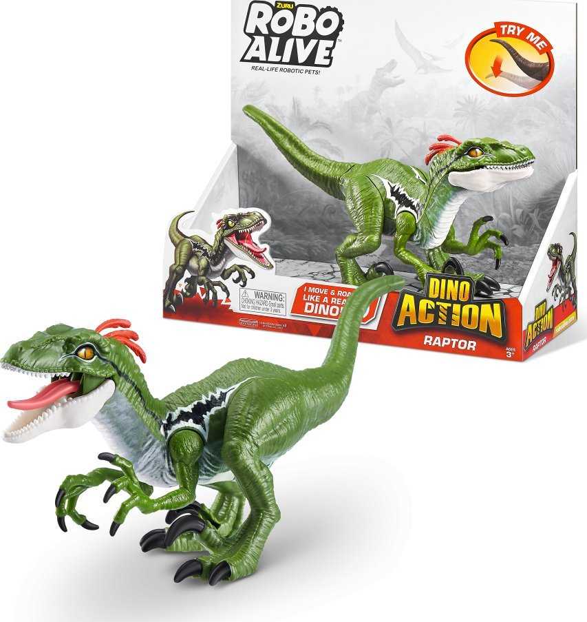 Figūrėlė Zuru Figūrėlė interaktywna Dino Action seria 1 Raptor