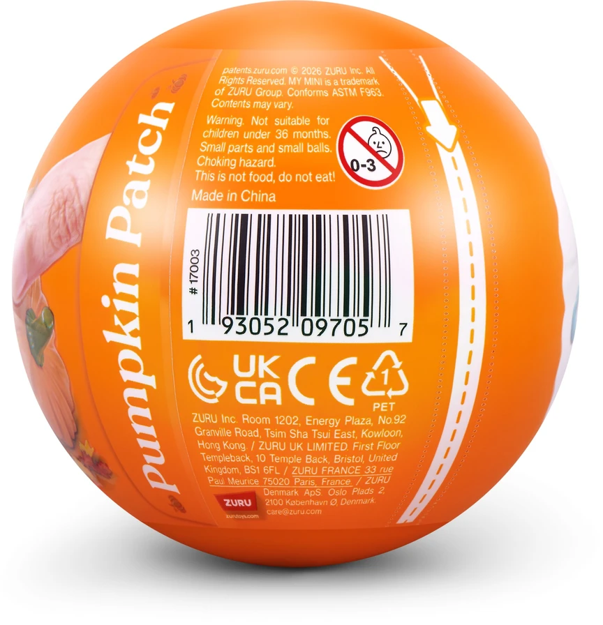 *****ZURU My Mini Pumpkin Patch kula 25/disp 17003