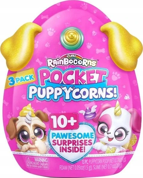 Figūrėlė Zuru Rainbocorns Pocket Puppycorn Surprise S1