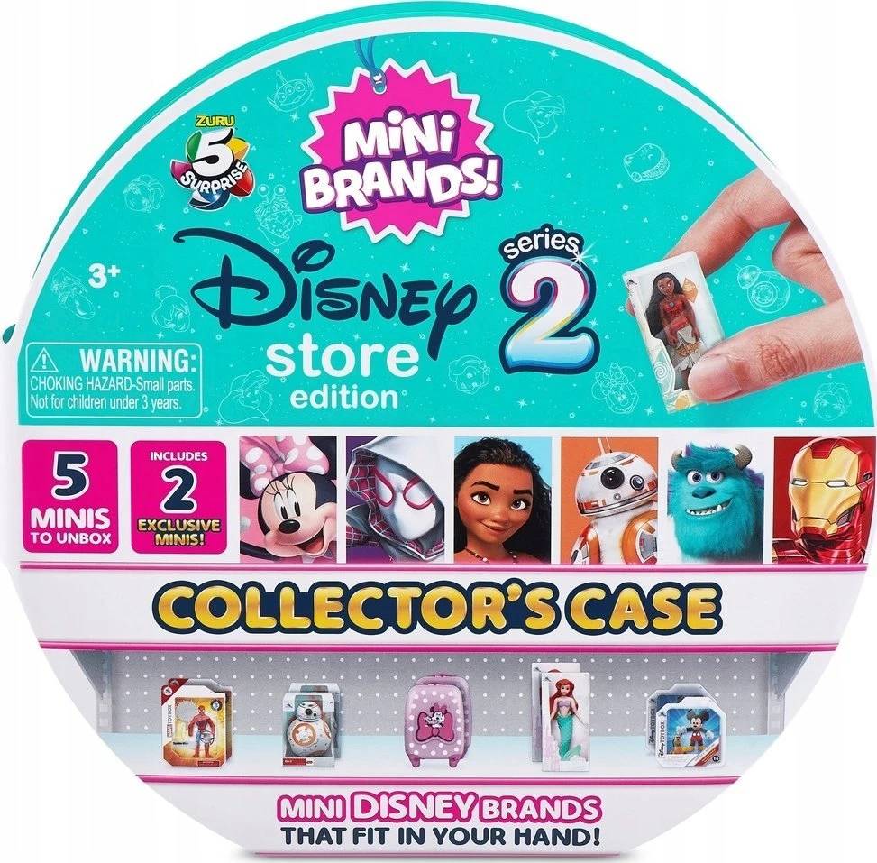 5Surprise mini prekių ženklų figūrėlių kolekcinių dėžučių Disney parduotuvė