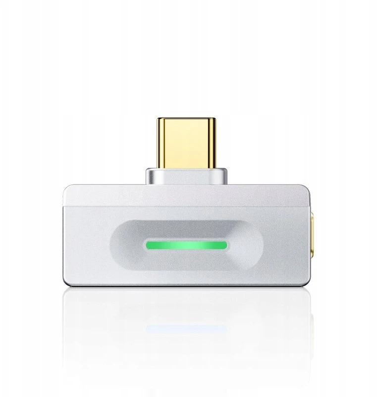 „FiiO AiR LINK“ – sidabrinis – „Bluetooth“ didelės raiškos USB-C siųstuvas