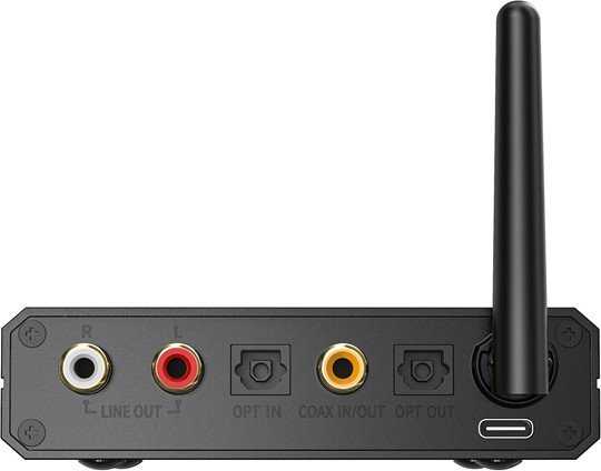 FiiO BR13 juodas Bluetooth HiFi imtuvas