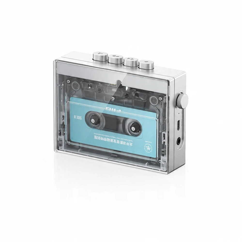FiiO CP13 skaidrus - nešiojamas kasečių grotuvas