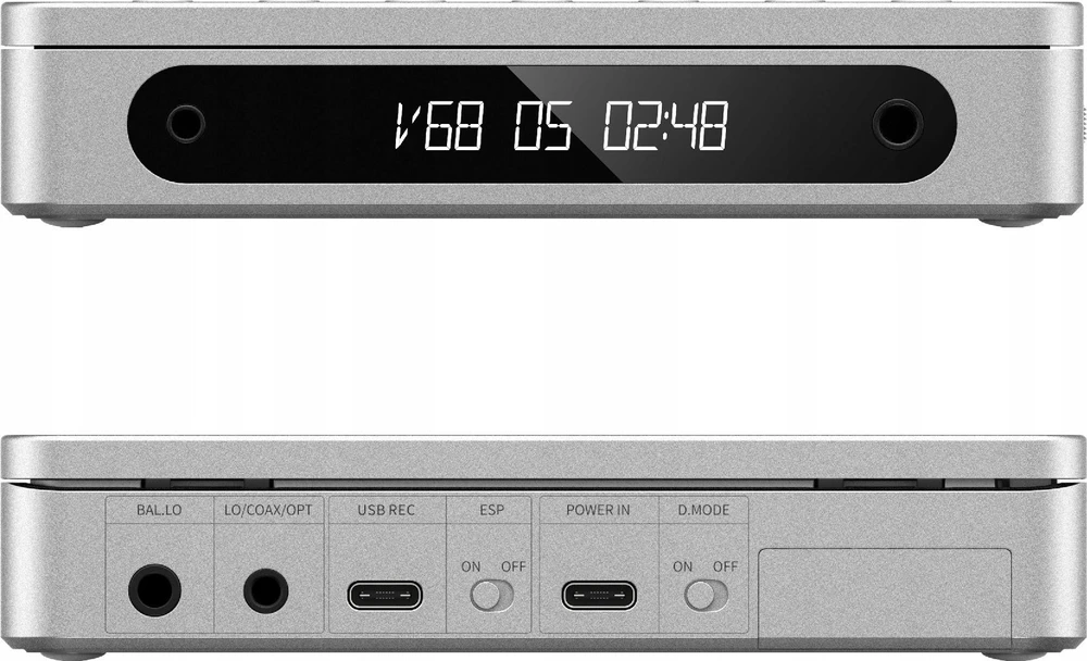 FiiO DM13 BT nešiojamas CD grotuvas su „Bluetooth“