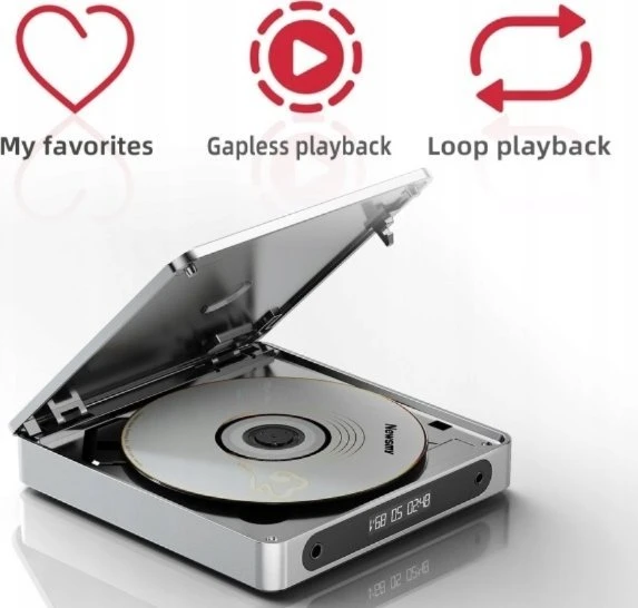FiiO DM13 BT nešiojamas CD grotuvas su „Bluetooth“