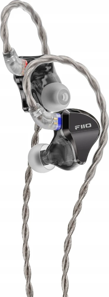 FiiO JH5 juodos ausinės – hibridinės IEM 1x DD 4x BA