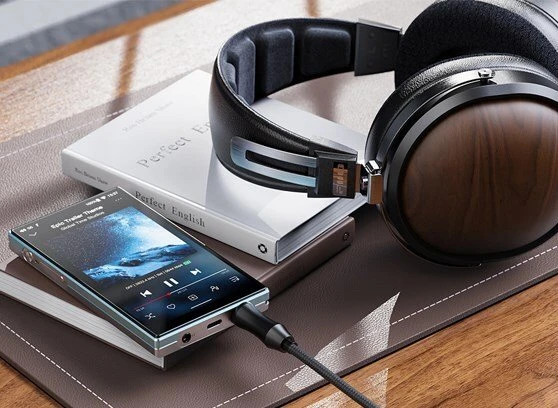 FiiO JM21 (4GB+64GB) žydros spalvos - nešiojamas Hi-Res grotuvas