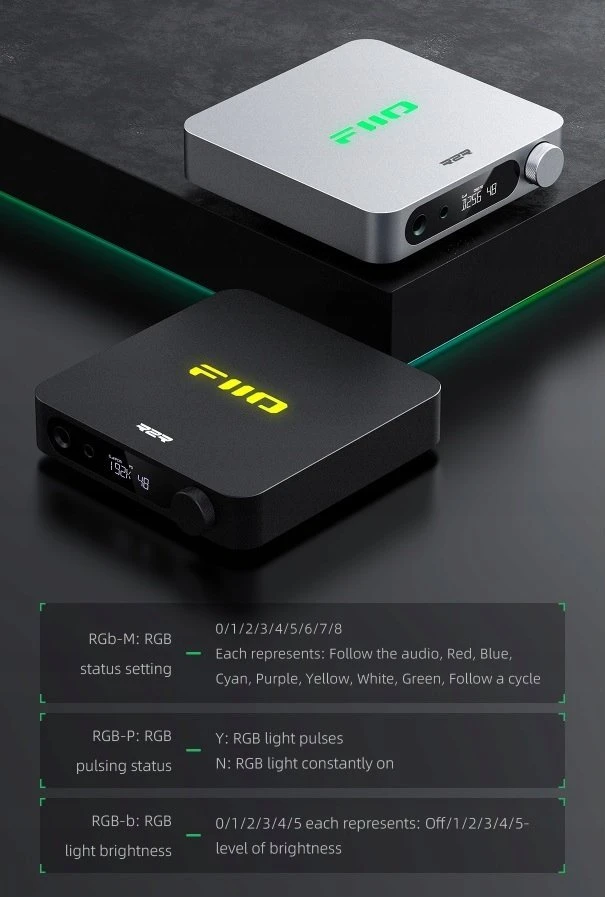 FiiO K11 R2R tranzistorinis ausinių stiprintuvas