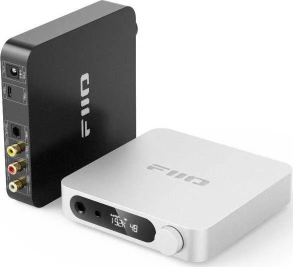 FiiO K11 Sidabrinis Headphone Amplifier Stalinis ausinių stiprintuvas su DAC
