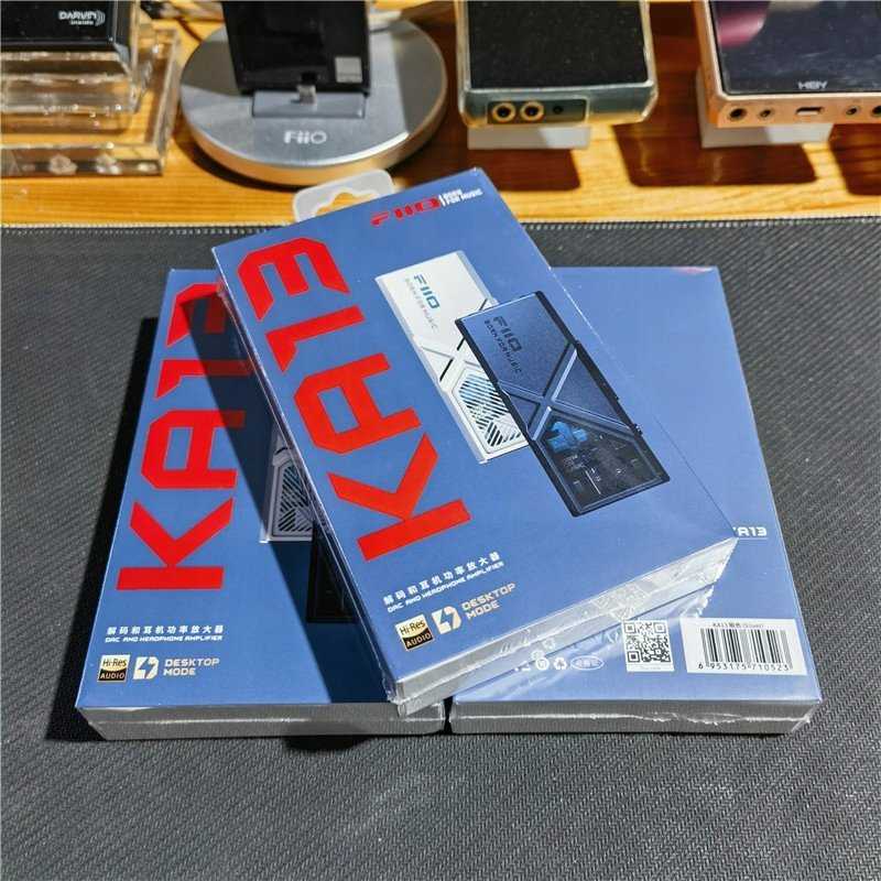 FiiO KA13 sidabras - Ausinės DAC/AMP