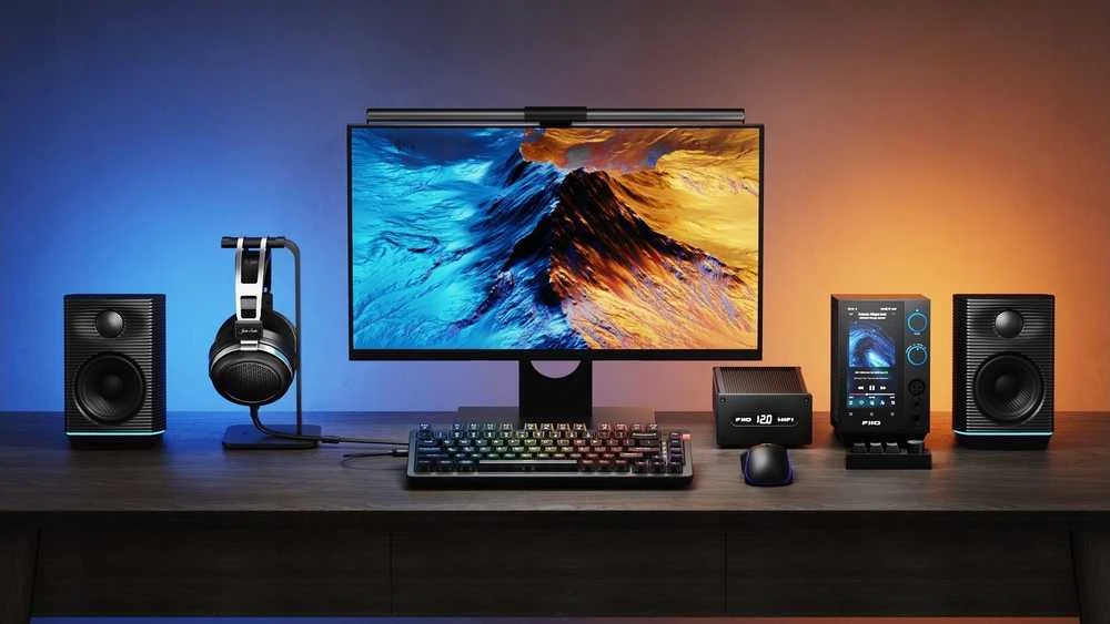 FiiO KB3 Hi-Fi klaviatūra Gateron G Pro 3.0 Geltona