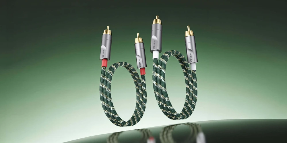 FiiO Link RCA1 M kabelis - 2xRCA-2xRCA kabelis 80cm (6953175732013)