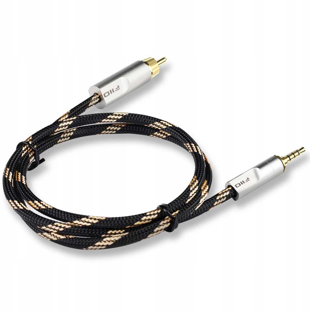 FiiO LL-RCA1S - 20 cm - 3,5 mm į RCA koaksialinis garso kabelis