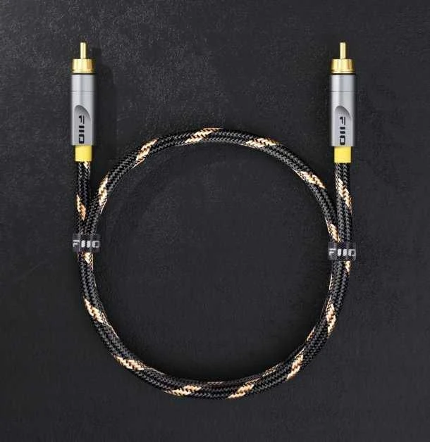 FiiO LR-RCA5S koaksialinis kabelis, pintas 20 cm