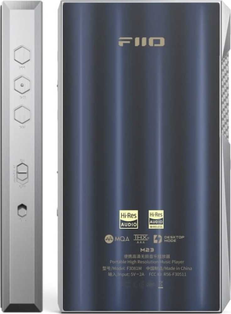 FiiO M23 tamsiai mėlynas - Nešiojamas didelės raiškos garso grotuvas
