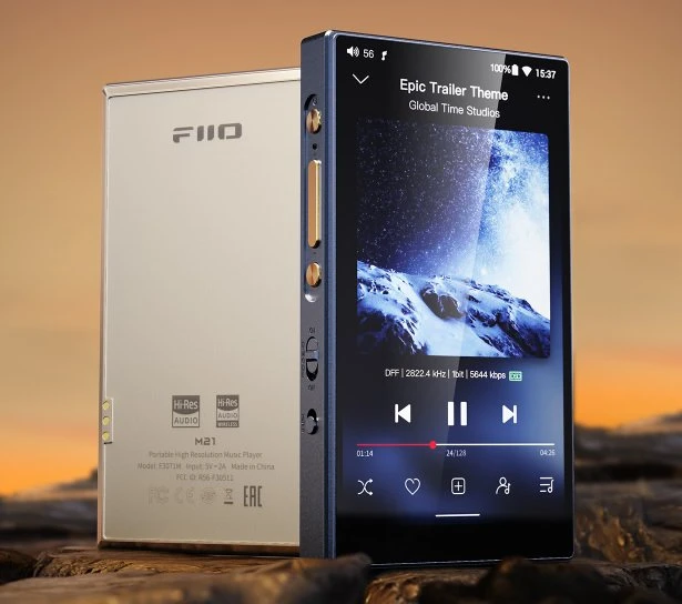 FiiO nešiojamas M21 Titanium Auxinis garso grotuvas
