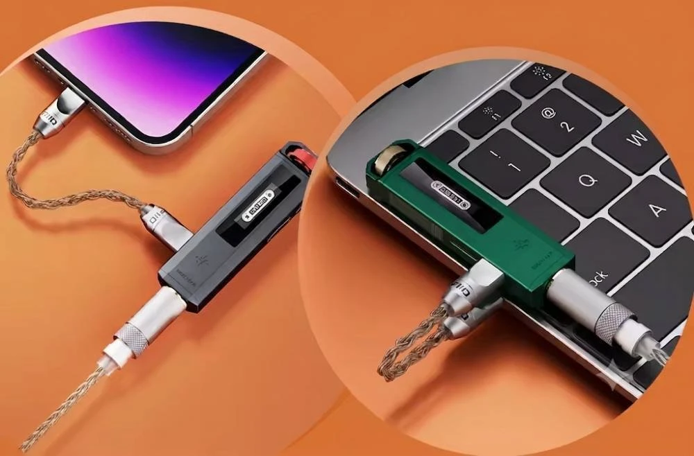 FiiO Nešiojamas garso grotuvas SNOWSKY ECHO NANO titaninis