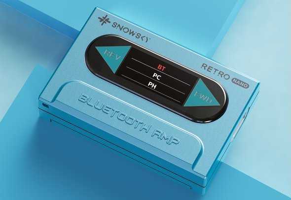 „FIIO Retro Nano“ DAC/stiprintuvas, gamintojas „Snowsky mėlynas“