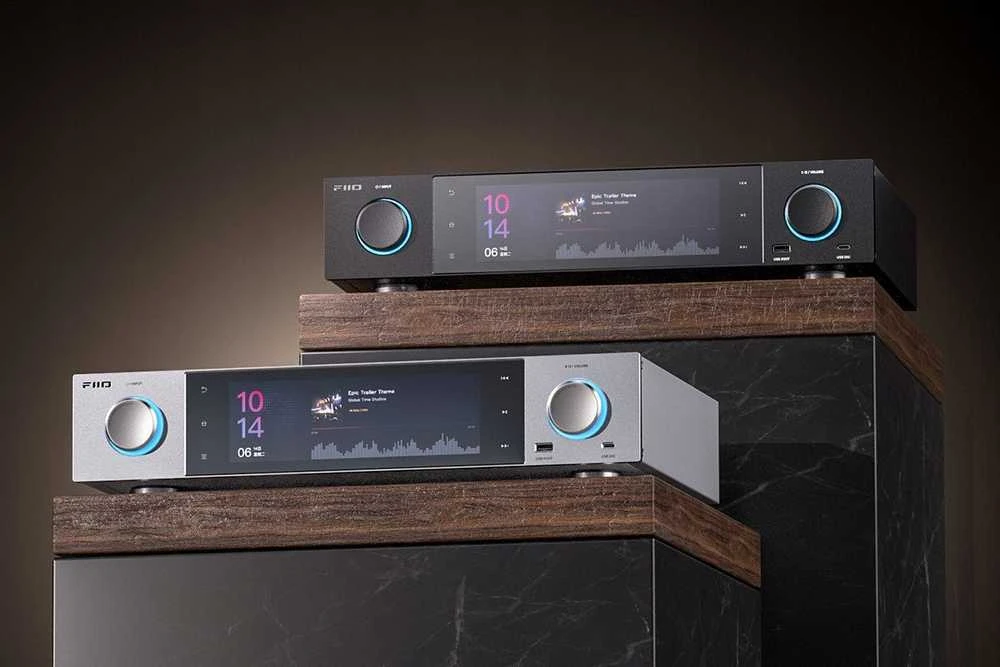 „FiiO S15“ – sidabrinis – didelės raiškos garso transliatorius