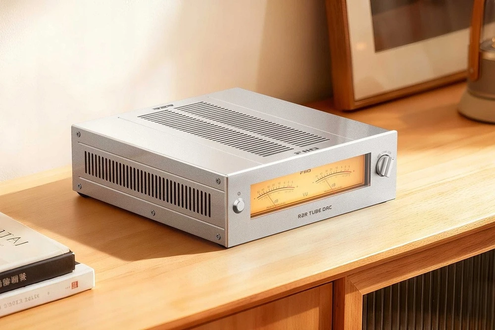 FiiO Warmer – sidabrinis – lempinis DAC R2R/Buferis