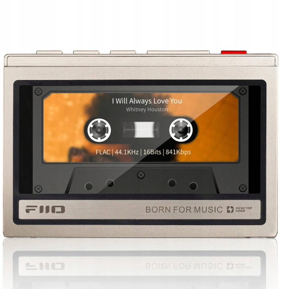 FiiO SK-M21C Retro Case – titano aukso spalvos – skirtas M21 grotuvui