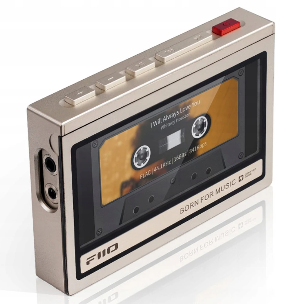 FiiO SK-M21C Retro Case – titano aukso spalvos – skirtas M21 grotuvui