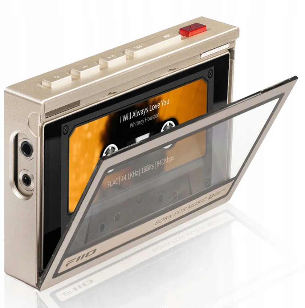 FiiO SK-M21C Retro Case – titano aukso spalvos – skirtas M21 grotuvui