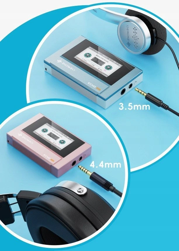FiiO SNOWSKY ECHO* MINI - juodas - Nešiojamas Hi-Res Player