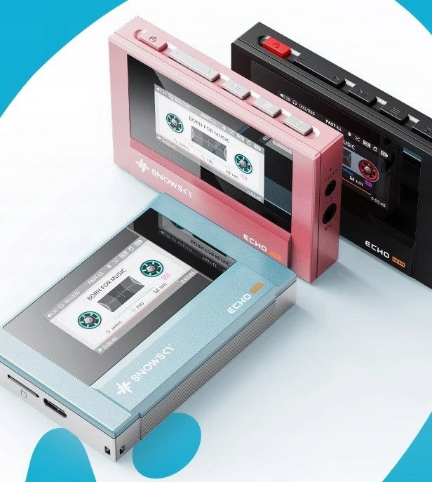 FiiO SNOWSKY ECHO* MINI - juodas - Nešiojamas Hi-Res Player