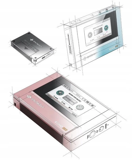 FiiO Grotuvas Echo Mini juoda