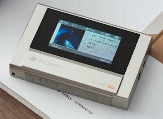 FiiO SNOWSKY ECHO MINI – Titano limited edition – nešiojamas Hi-Res grotuvas