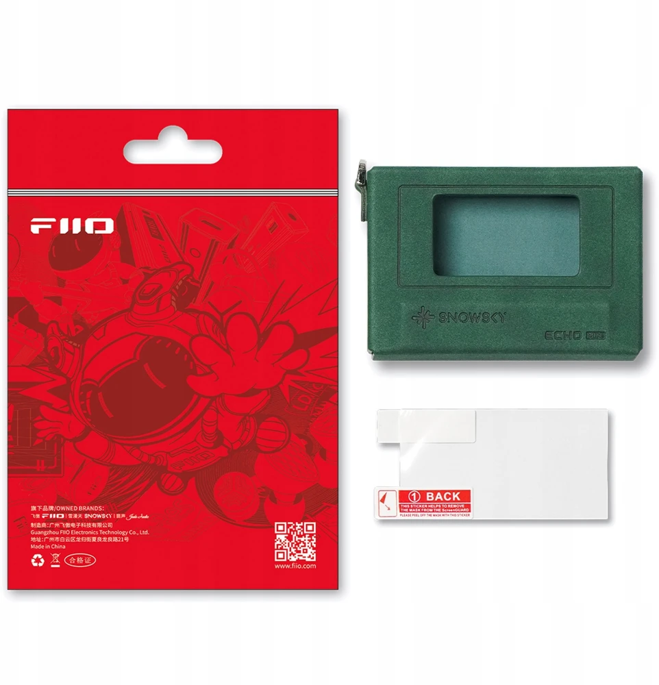 FiiO Snowsky SK-ECHO-MINI - žalias - „Echo Mini“ grotuvo dėklas (6953175791898)