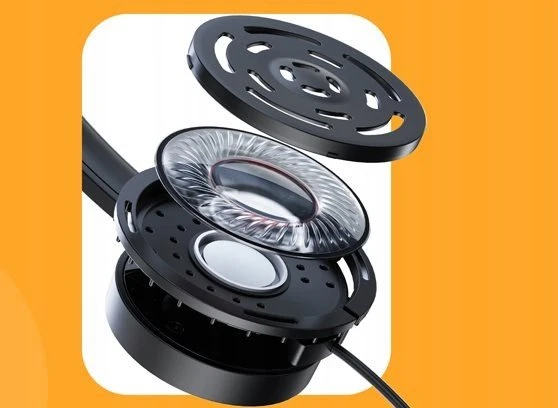 FiiO Snowsky Wind ausinės, juodos