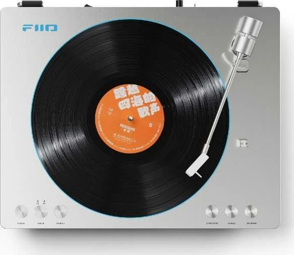 Gramofonas FiiO FIIO TT13 BT Gramofonas automatinis su pultu i bluetooth sidabrinė