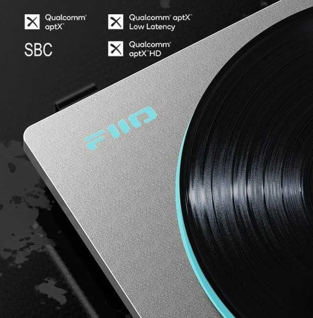 Gramofonas FiiO FIIO TT13 BT Gramofonas automatinis su pultu i bluetooth sidabrinė