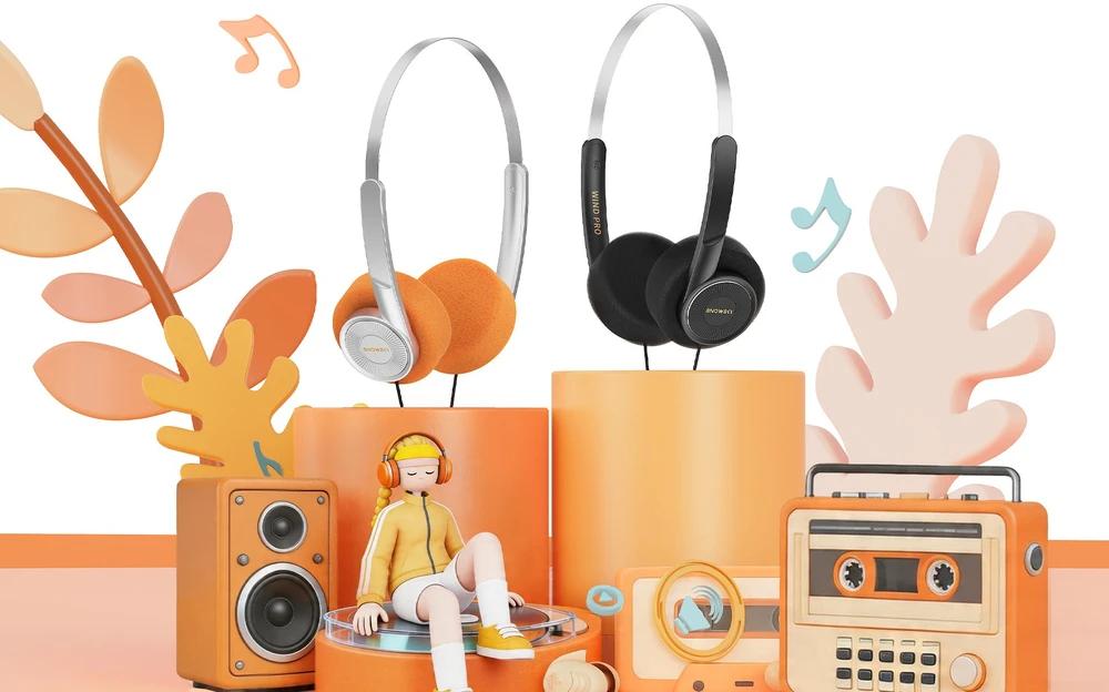 Ausinės FiiO Wind Pro sidabrinės