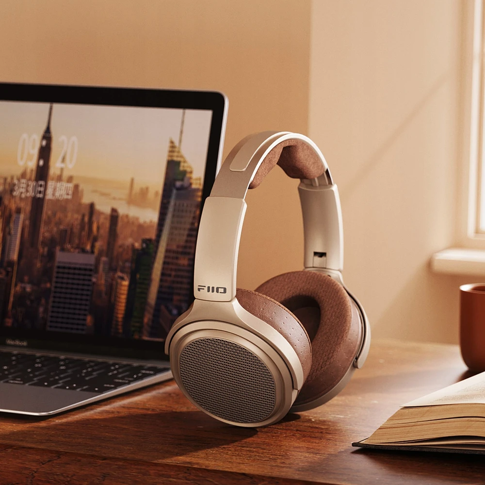 Ausinės FiiO X Jade Audio JT7 šampanės aukso spalvos