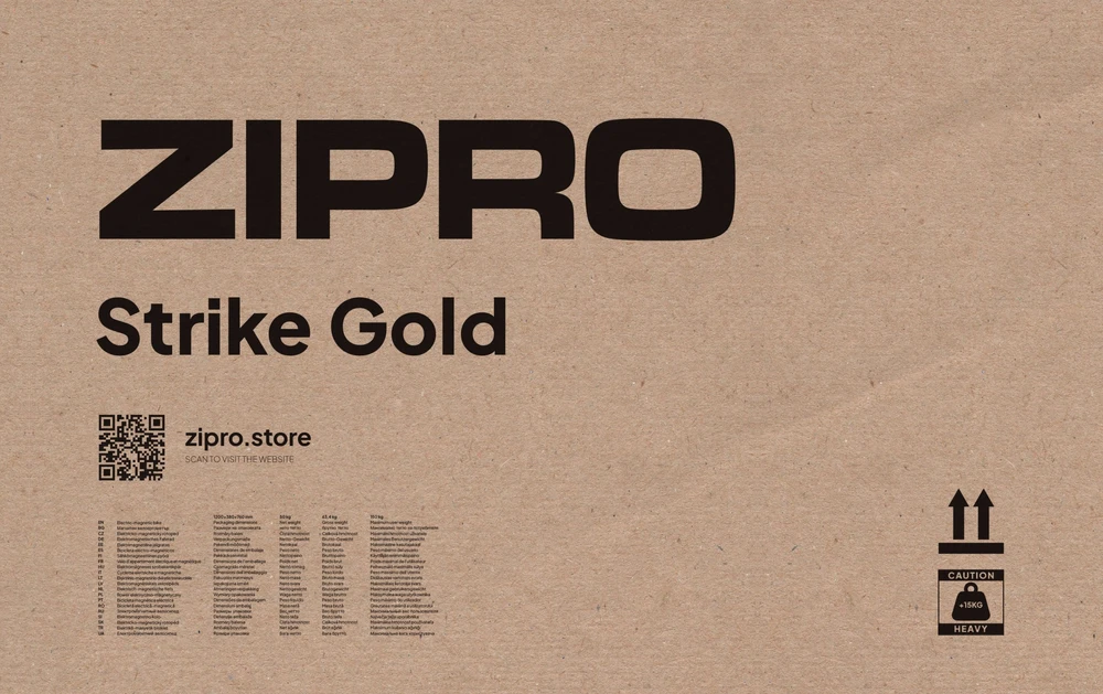 Zipro Strike Gold ZIPROXJJ Magnetinis dviratinis treniruoklis